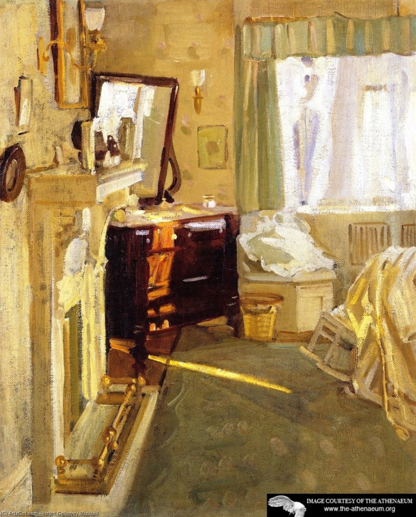 Wikioo.org - The Encyclopedia of Fine Arts - Painting, Artwork by Helen Galloway Mcnicoll - Interior
