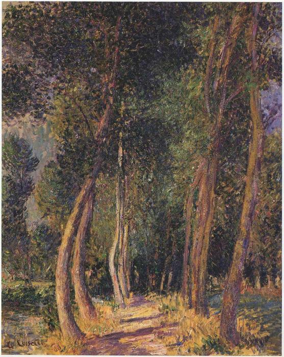 Wikioo.org - สารานุกรมวิจิตรศิลป์ - จิตรกรรม Gustave Loiseau - In the Woods