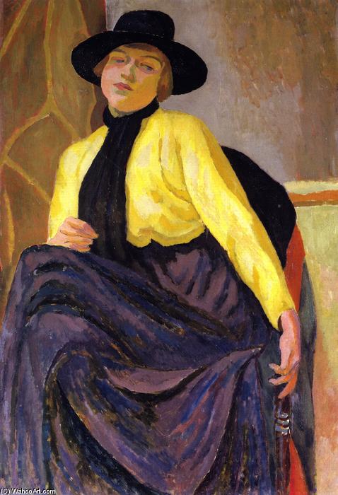 Wikioo.org - The Encyclopedia of Fine Arts - Painting, Artwork by Roger Fry - Iris Tree in a Sombrero