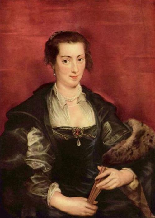 WikiOO.org - Encyclopedia of Fine Arts - Maleri, Artwork Peter Paul Rubens - Isabella Brandt, first wife