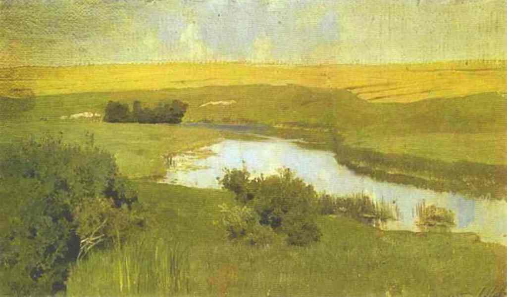 Wikioo.org - The Encyclopedia of Fine Arts - Painting, Artwork by Isaak Ilyich Levitan - The Istra River. Study