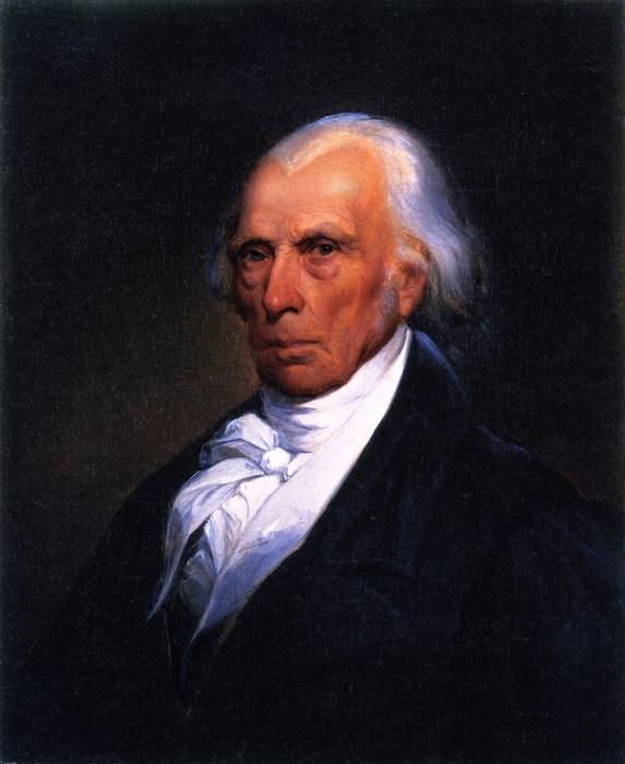 Wikioo.org - The Encyclopedia of Fine Arts - Painting, Artwork by Asher Brown Durand - James Madison