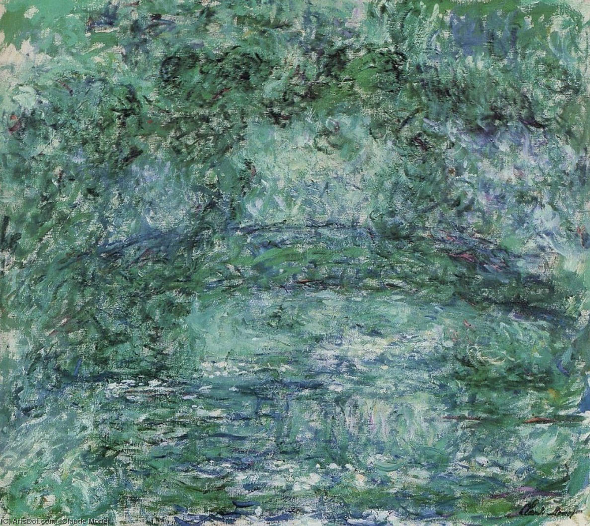 Wikioo.org - The Encyclopedia of Fine Arts - Painting, Artwork by Claude Monet - The Japanese Bridge