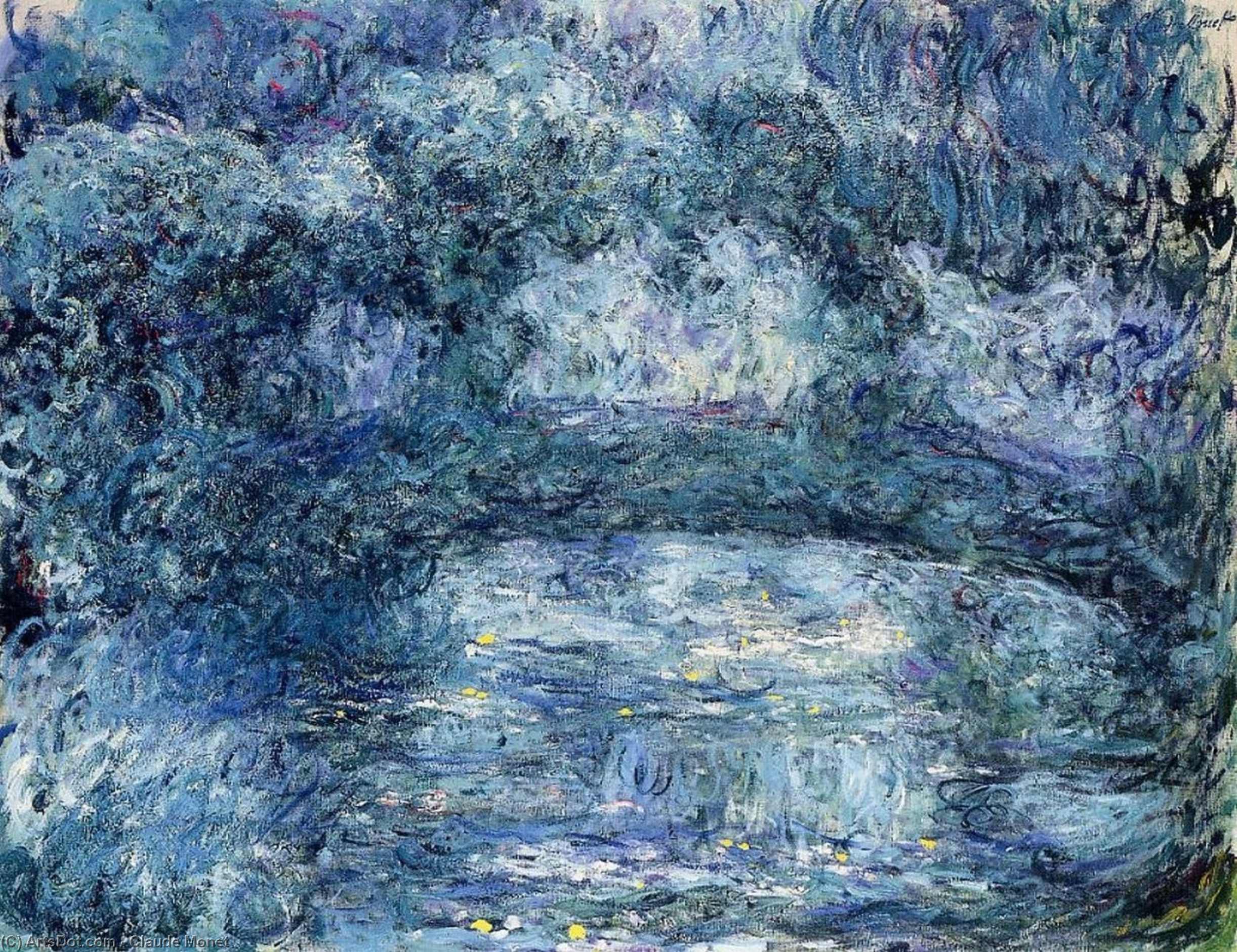 WikiOO.org - אנציקלופדיה לאמנויות יפות - ציור, יצירות אמנות Claude Monet - The Japanese Bridge (11)