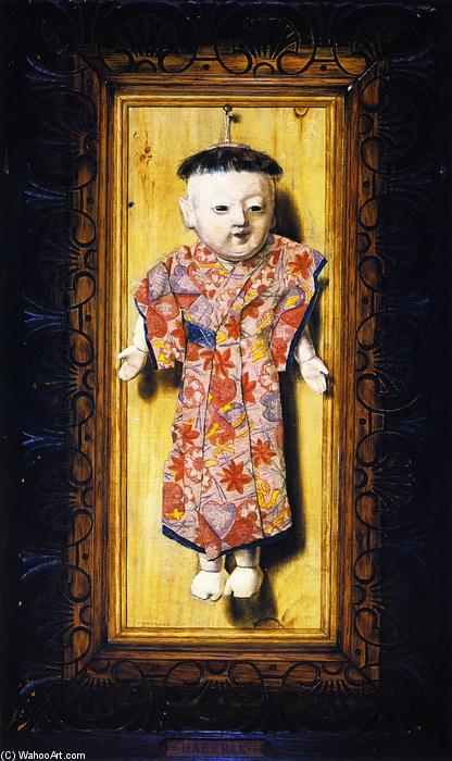 Wikioo.org - The Encyclopedia of Fine Arts - Painting, Artwork by John Haberle - The Japanese Doll