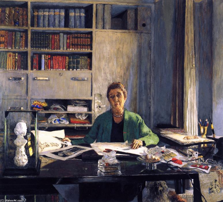 Wikioo.org - Bách khoa toàn thư về mỹ thuật - Vẽ tranh, Tác phẩm nghệ thuật Jean Edouard Vuillard - Jeanne Lanvin