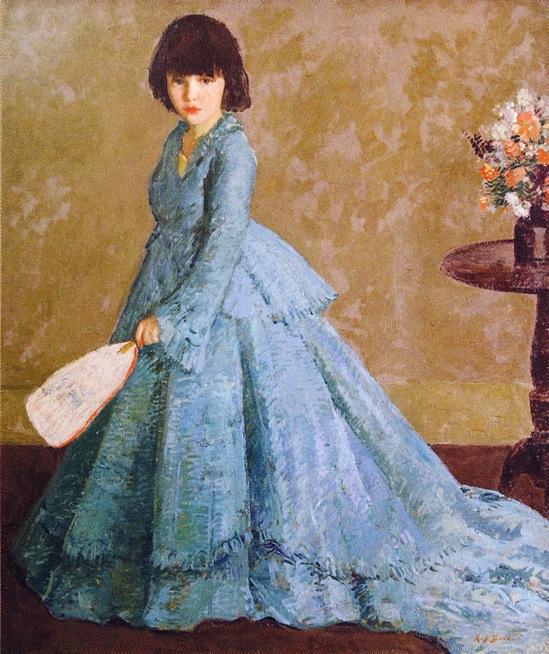 Wikioo.org - The Encyclopedia of Fine Arts - Painting, Artwork by Rae Sloan Bredin - Jean in Costume