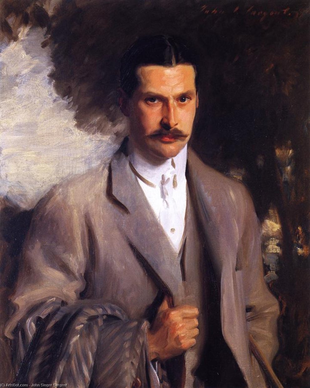 Wikioo.org - The Encyclopedia of Fine Arts - Painting, Artwork by John Singer Sargent - John Ridgely Carter
