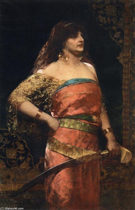 Wikioo.org - The Encyclopedia of Fine Arts - Painting, Artwork by Jean-Joseph Constant (Benjamin-Constant) - Judith