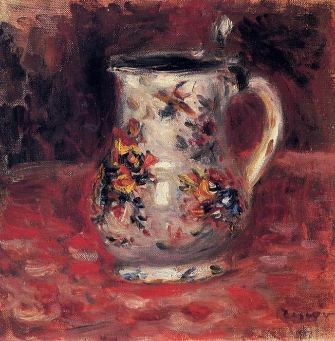 Wikioo.org - The Encyclopedia of Fine Arts - Painting, Artwork by Pierre-Auguste Renoir - Jug