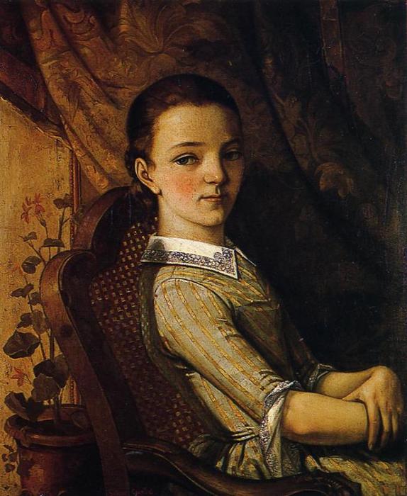 WikiOO.org - Encyclopedia of Fine Arts - Lukisan, Artwork Gustave Courbet - Juliette Courbet