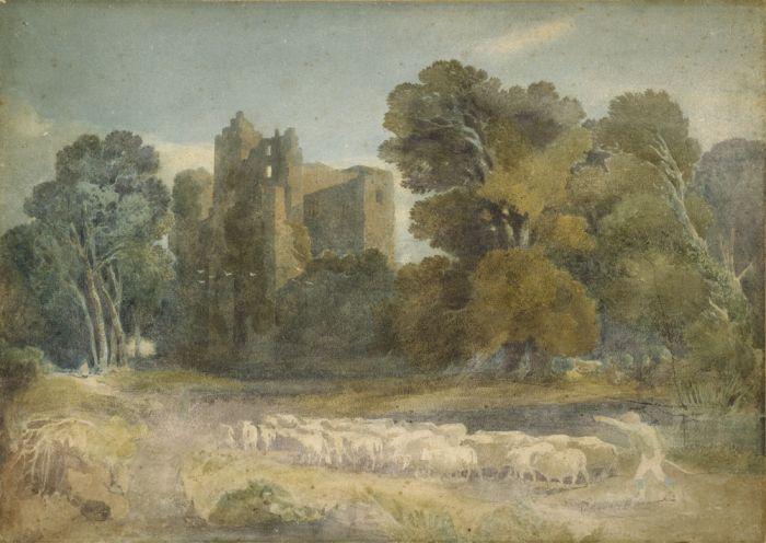 Wikioo.org - The Encyclopedia of Fine Arts - Painting, Artwork by David Cox - Kenilworth Castle