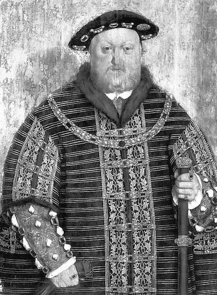 WikiOO.org - دایره المعارف هنرهای زیبا - نقاشی، آثار هنری Hans Holbein The Younger - King Heinrich VIII of England