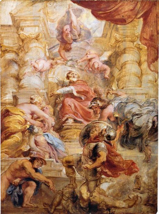 Wikioo.org - The Encyclopedia of Fine Arts - Painting, Artwork by Peter Paul Rubens - King James I of England