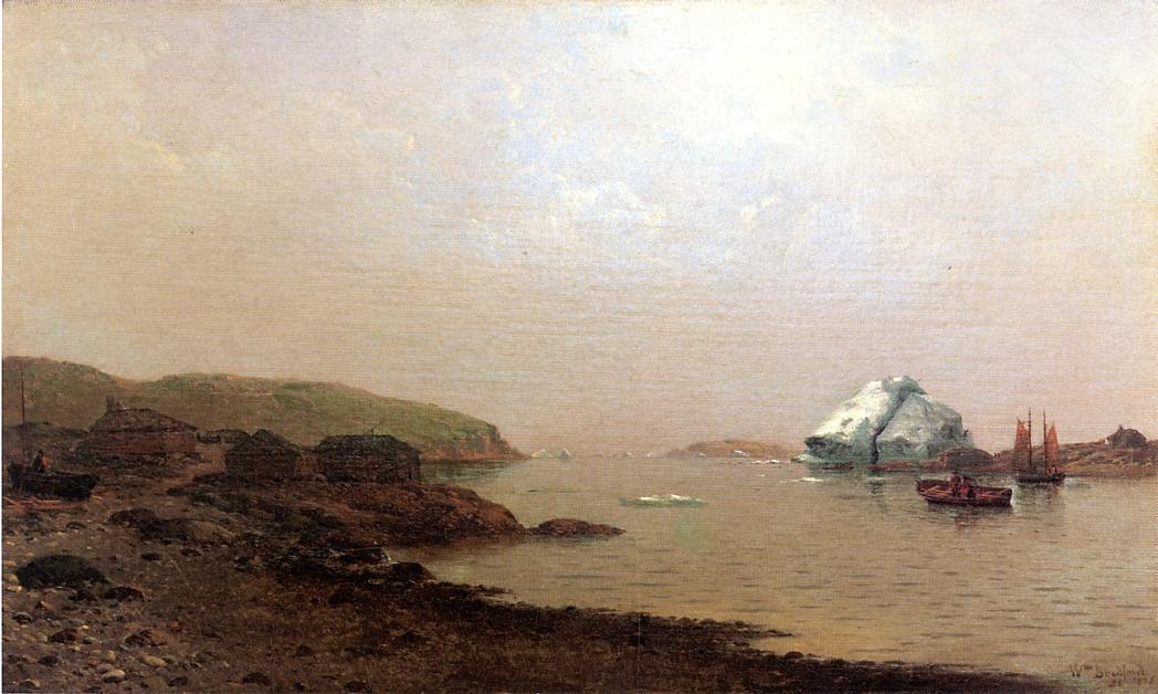 Wikioo.org - สารานุกรมวิจิตรศิลป์ - จิตรกรรม William Bradford - The Labrador Coast
