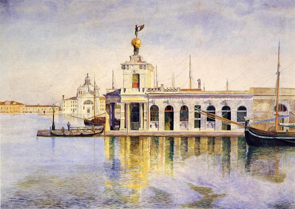 Wikioo.org - The Encyclopedia of Fine Arts - Painting, Artwork by Henry Roderick Newman - Ladogana, Venice