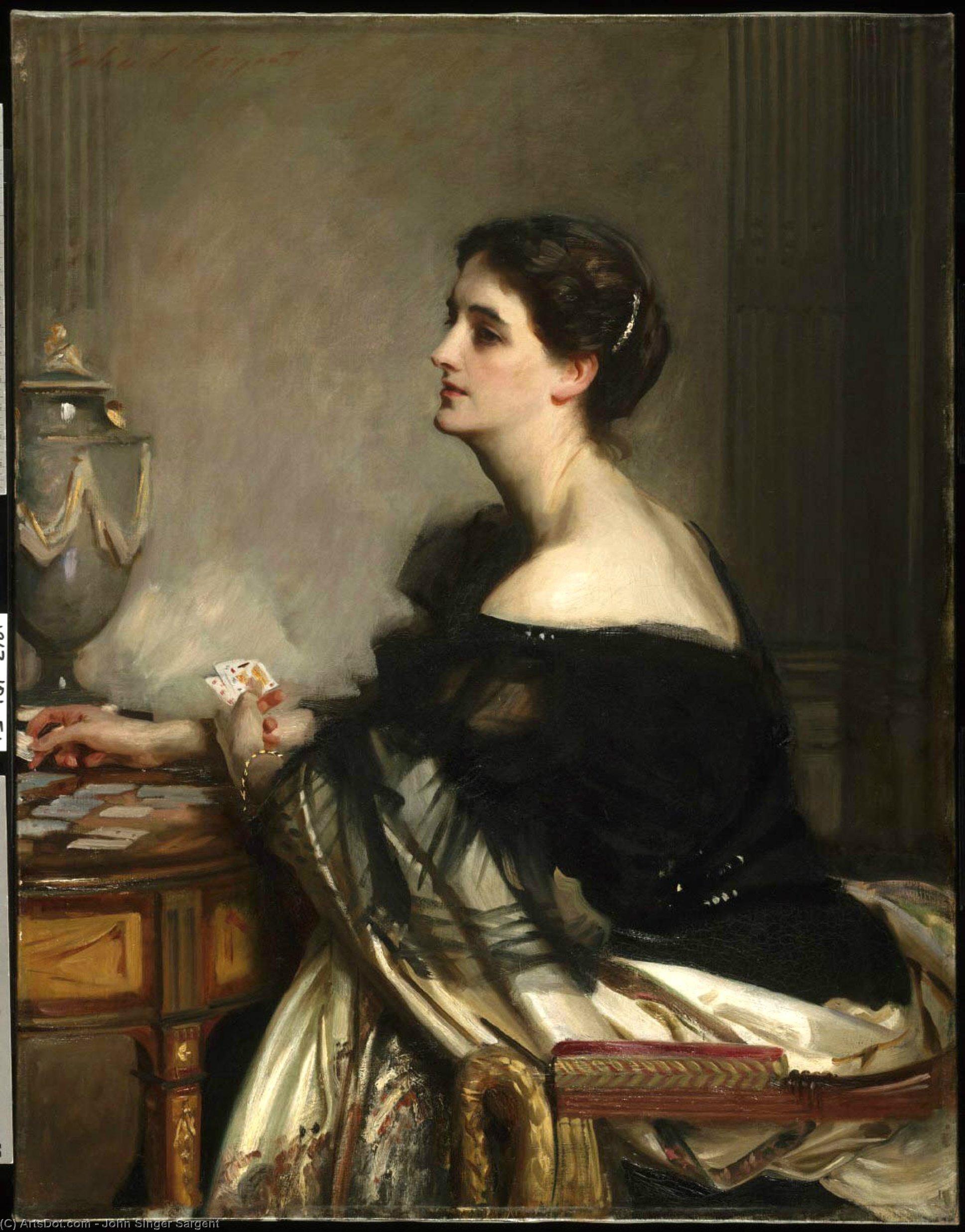 Wikioo.org - The Encyclopedia of Fine Arts - Painting, Artwork by John Singer Sargent - Lady Eden