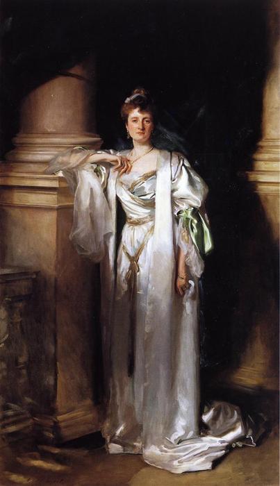 Wikioo.org - The Encyclopedia of Fine Arts - Painting, Artwork by John Singer Sargent - Lady Margaret Spicer