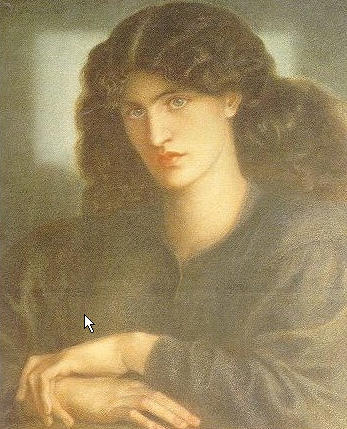 Wikioo.org - The Encyclopedia of Fine Arts - Painting, Artwork by Dante Gabriel Rossetti - The Lady of Pity