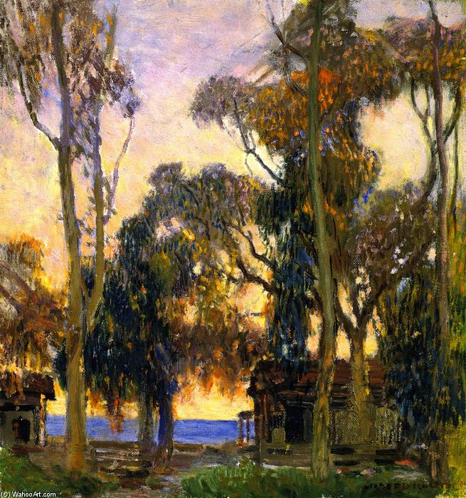 Wikioo.org - The Encyclopedia of Fine Arts - Painting, Artwork by Joseph Kleitsch - Laguna Landscape