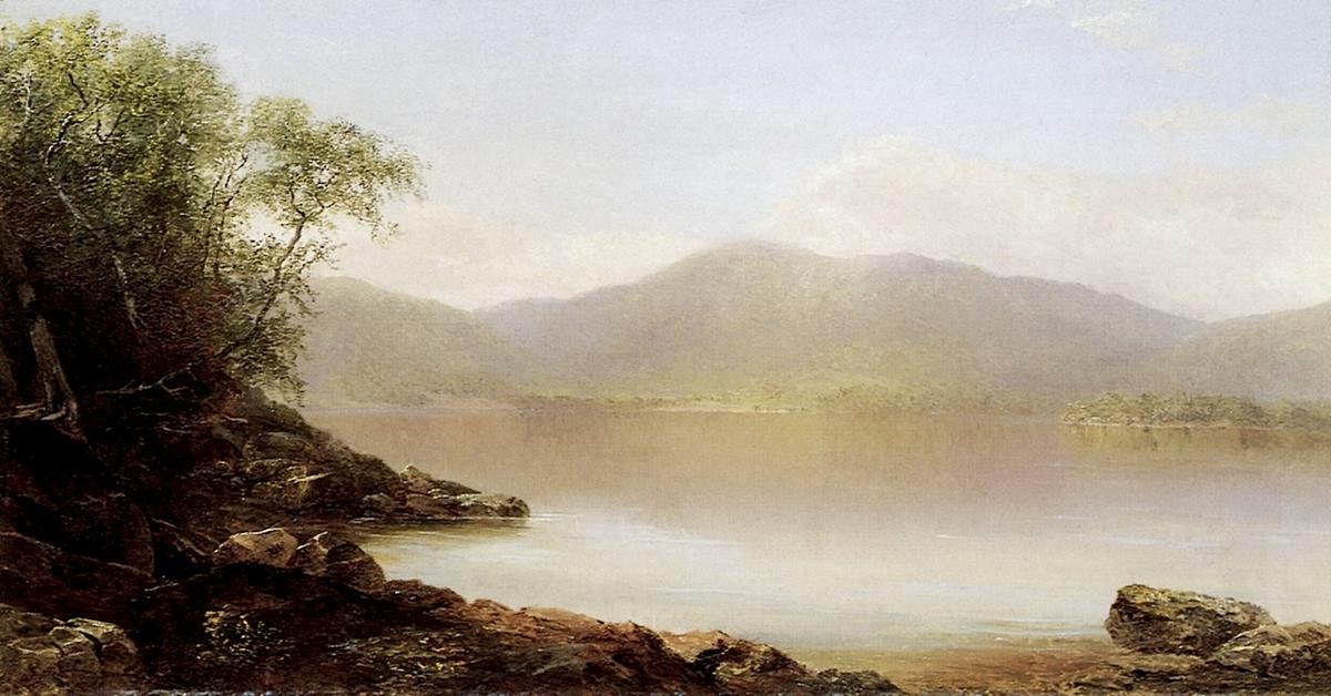 Wikioo.org - The Encyclopedia of Fine Arts - Painting, Artwork by Homer Dodge Martin - Lake George