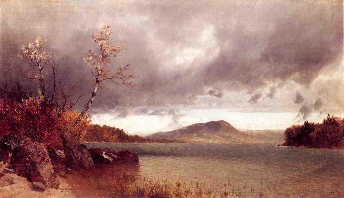 Wikioo.org - The Encyclopedia of Fine Arts - Painting, Artwork by John Frederick Kensett - Lake George