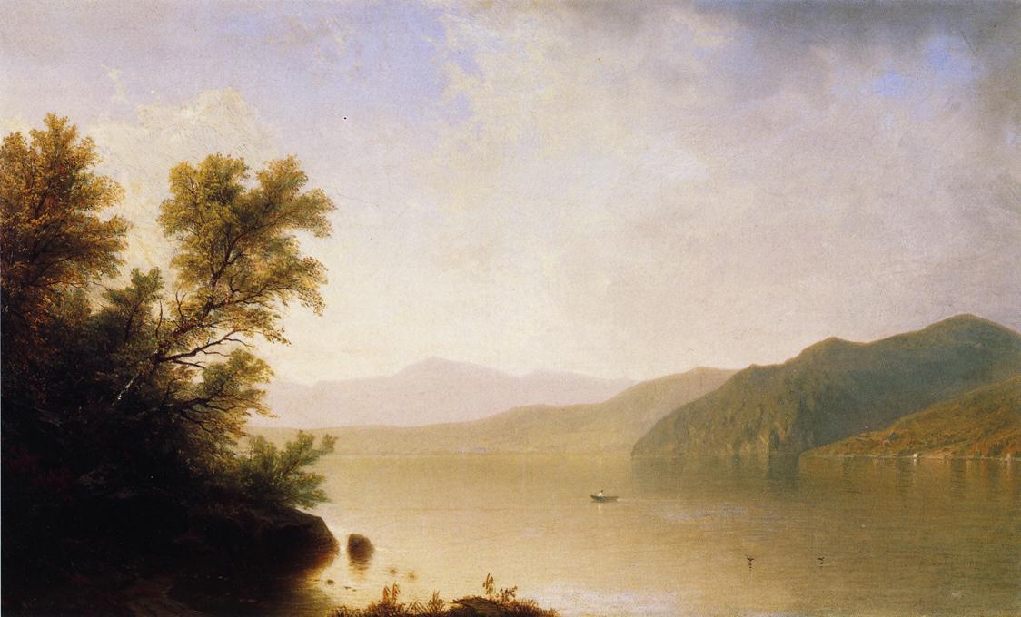 WikiOO.org - Енциклопедія образотворчого мистецтва - Живопис, Картини
 John William Casilear - Lake George