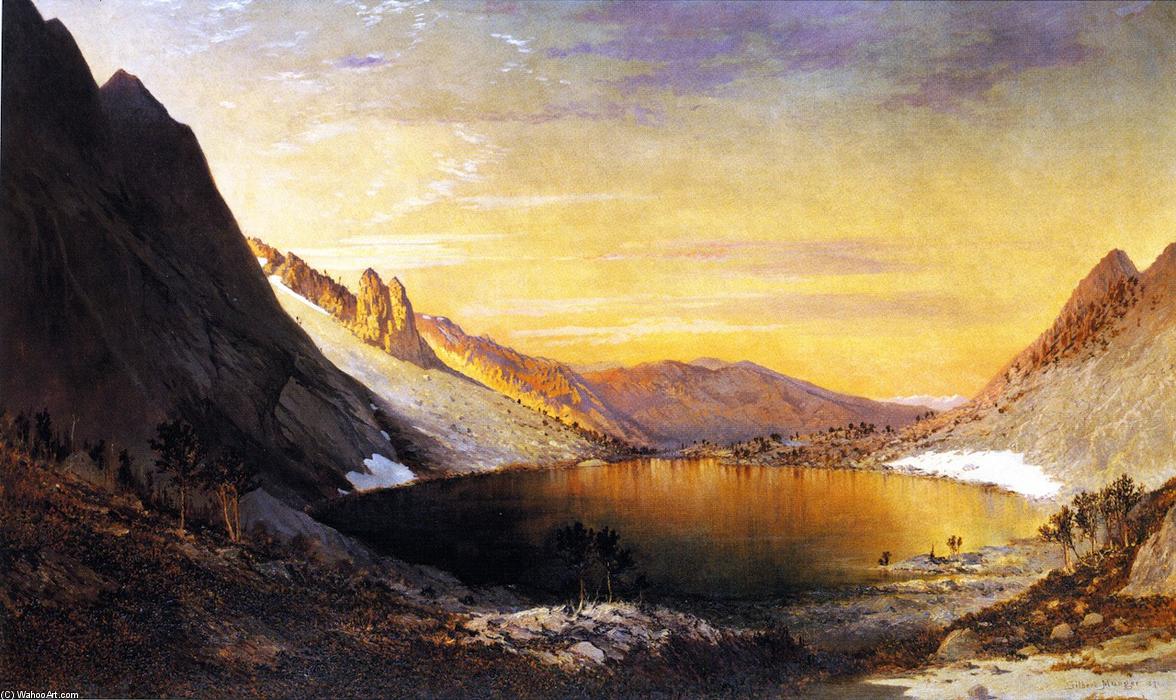 Wikioo.org - The Encyclopedia of Fine Arts - Painting, Artwork by Gilbert Munger - Lake Marian, Humbolt Range, Nevada