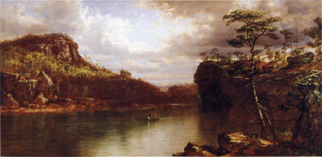 Wikioo.org - The Encyclopedia of Fine Arts - Painting, Artwork by Daniel Huntington - Lake Mohonk