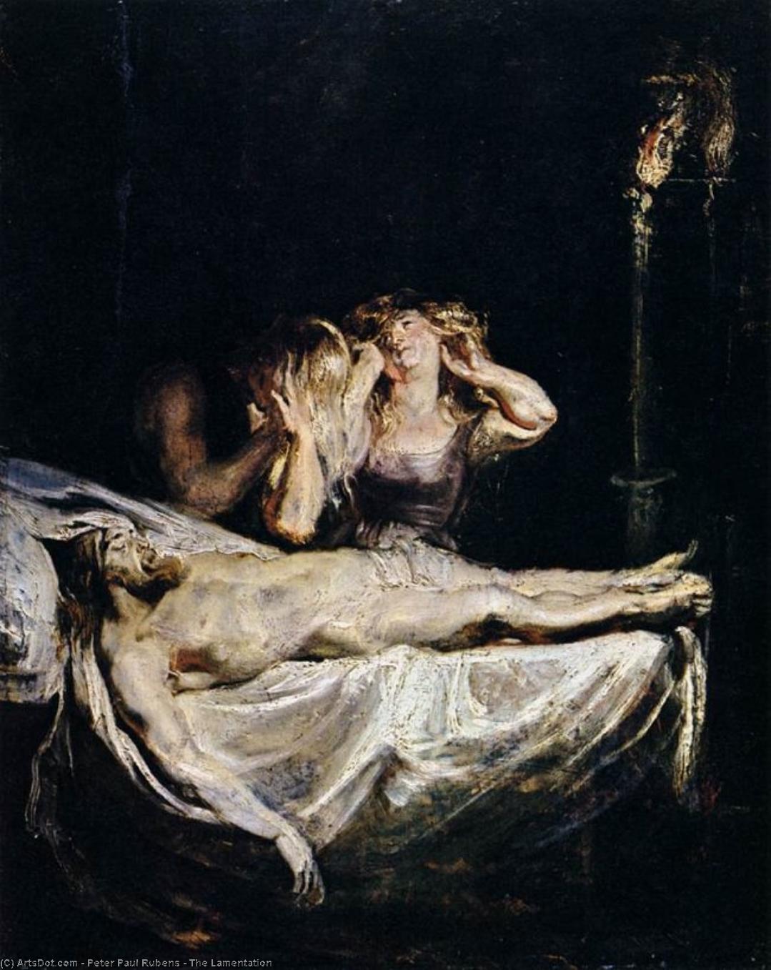 Wikioo.org - The Encyclopedia of Fine Arts - Painting, Artwork by Peter Paul Rubens - The Lamentation