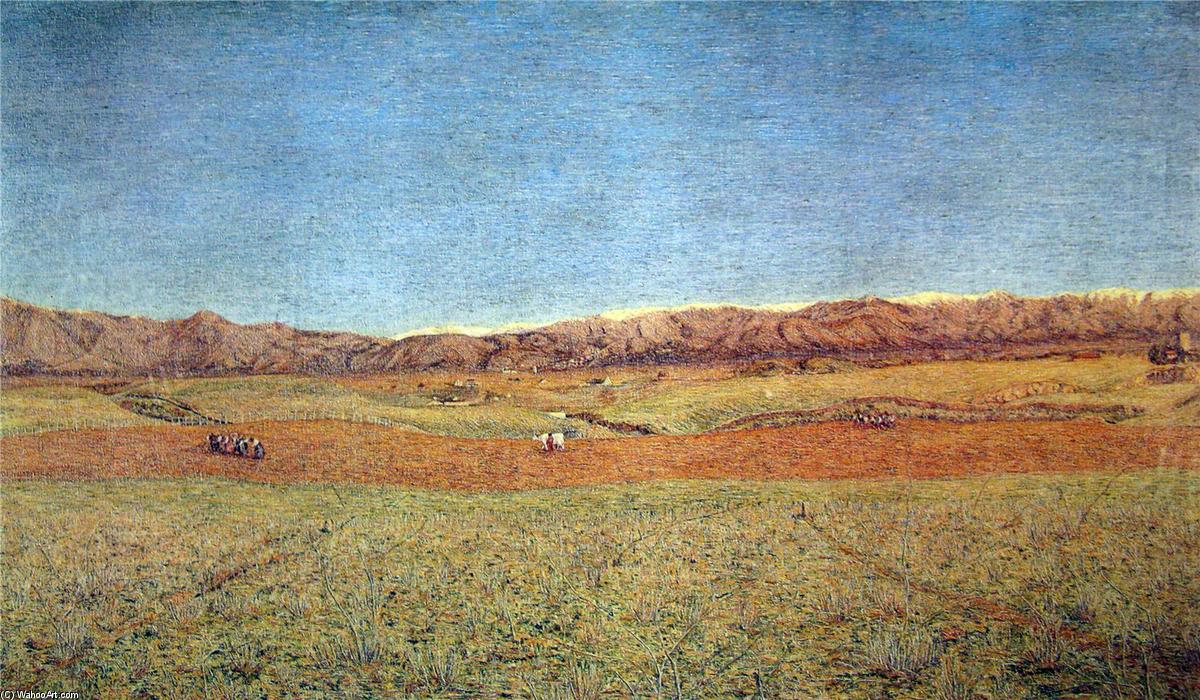 WikiOO.org - Güzel Sanatlar Ansiklopedisi - Resim, Resimler Giovanni Segantini - Landscape