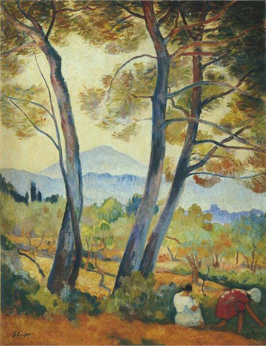 WikiOO.org - Encyclopedia of Fine Arts - Malba, Artwork Henri Lebasque - Landscape