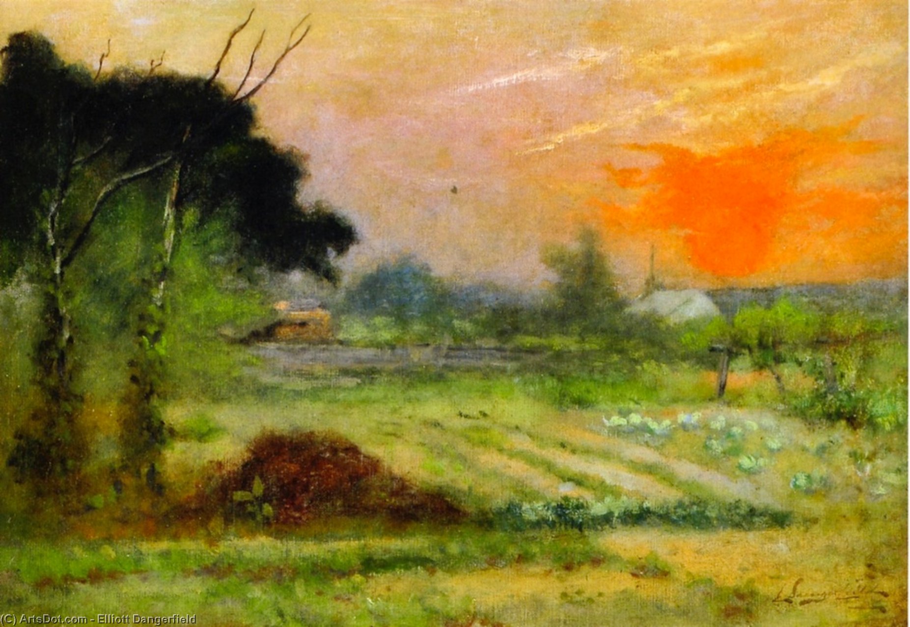 Wikioo.org - The Encyclopedia of Fine Arts - Painting, Artwork by Elliott Dangerfield - Landscape
