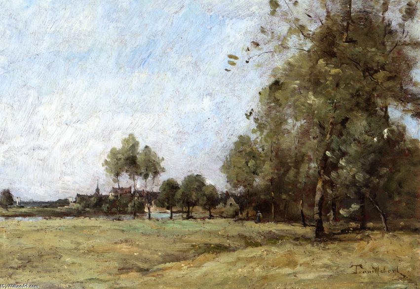 Wikioo.org - The Encyclopedia of Fine Arts - Painting, Artwork by Paul Désiré Trouillebert - Landscape