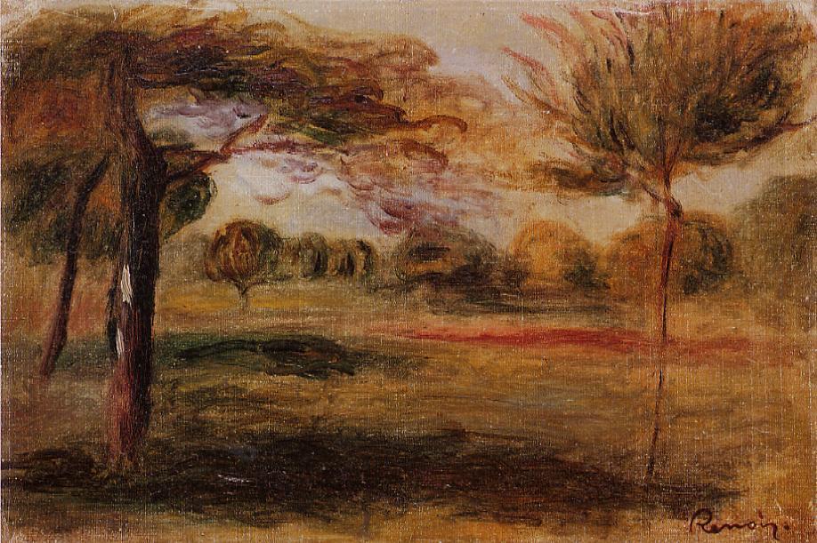 Wikioo.org – La Enciclopedia de las Bellas Artes - Pintura, Obras de arte de Pierre-Auguste Renoir - paisaje del 24