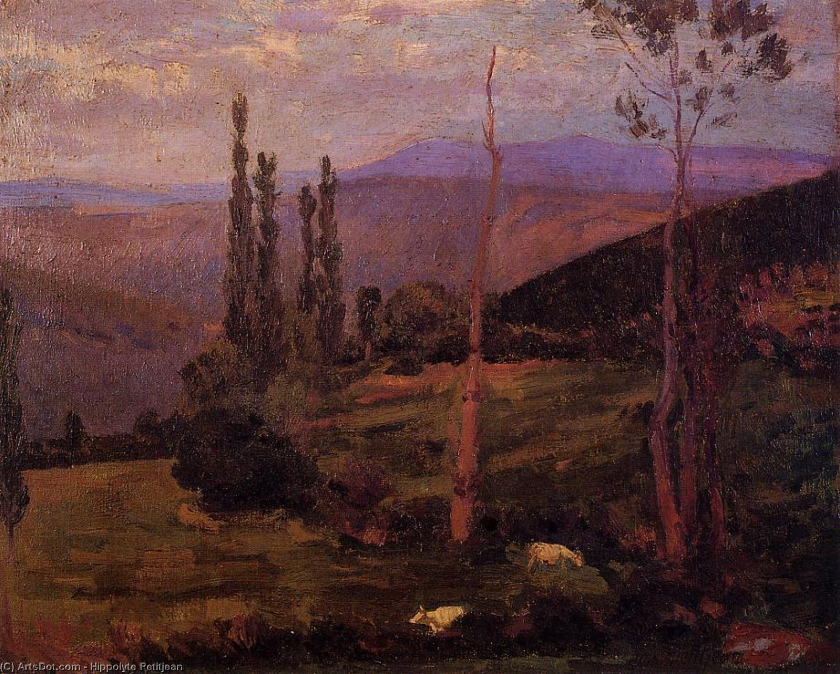 WikiOO.org - Енциклопедия за изящни изкуства - Живопис, Произведения на изкуството Hippolyte Petitjean - Landscape
