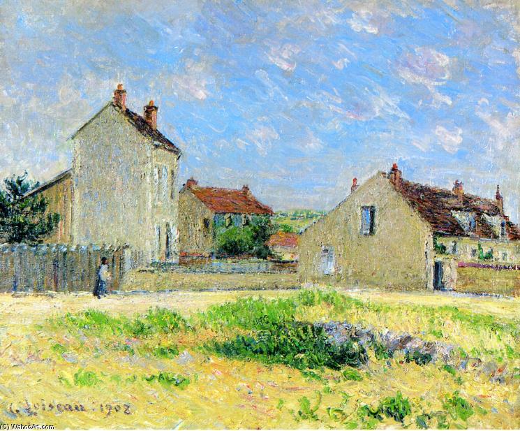 Wikioo.org - สารานุกรมวิจิตรศิลป์ - จิตรกรรม Gustave Loiseau - Landscape, near Auxerre