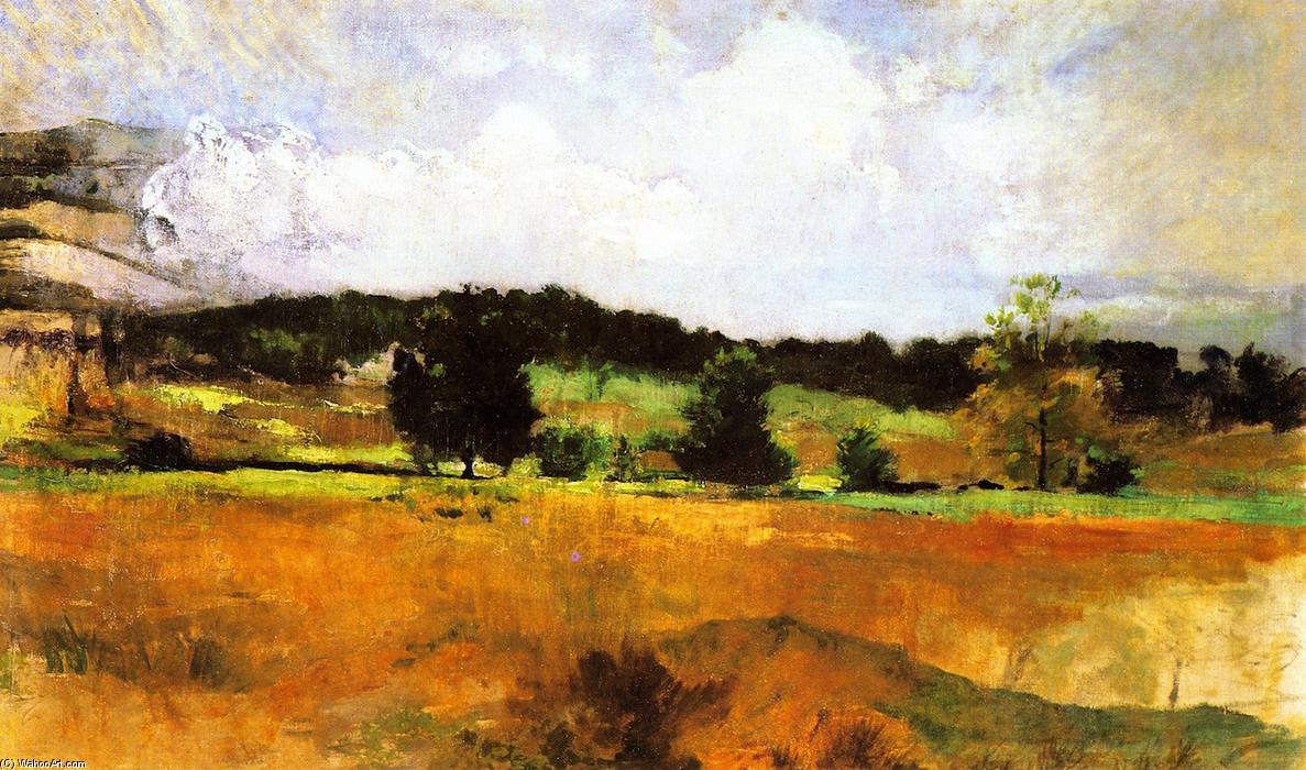 Wikioo.org - The Encyclopedia of Fine Arts - Painting, Artwork by John Henry Twachtman - Landscape Study