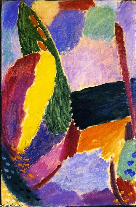 Wikioo.org - The Encyclopedia of Fine Arts - Painting, Artwork by Alexej Georgewitsch Von Jawlensky - Large Variation: Morning