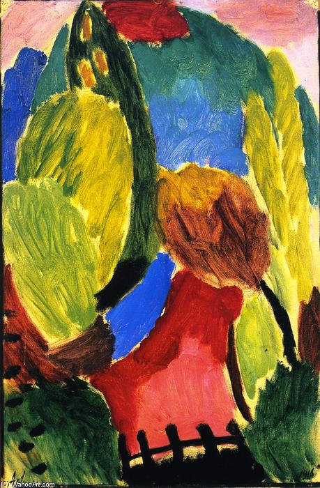 Wikioo.org - The Encyclopedia of Fine Arts - Painting, Artwork by Alexej Georgewitsch Von Jawlensky - Large Variation: Summer Ripeness