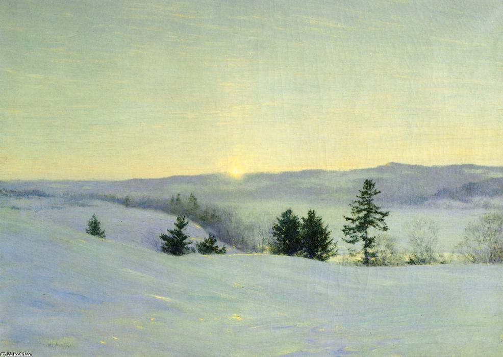 Wikioo.org - The Encyclopedia of Fine Arts - Painting, Artwork by Walter Launt Palmer - The Last Glrem
