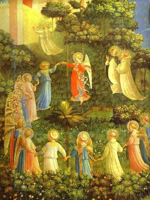 WikiOO.org - אנציקלופדיה לאמנויות יפות - ציור, יצירות אמנות Fra Angelico - The Last Judgement (detail 2)