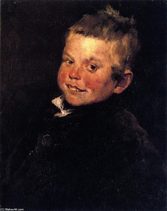 Wikioo.org - The Encyclopedia of Fine Arts - Painting, Artwork by William Merritt Chase - Laughing Boy