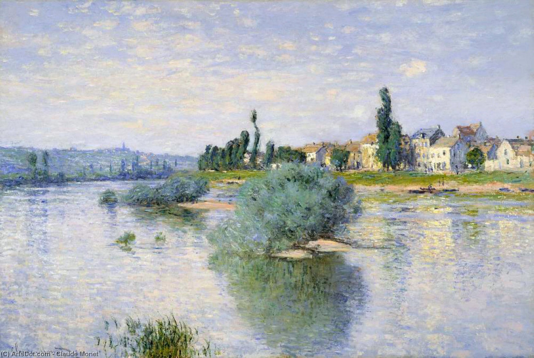 Wikioo.org - The Encyclopedia of Fine Arts - Painting, Artwork by Claude Monet - Lavacourt