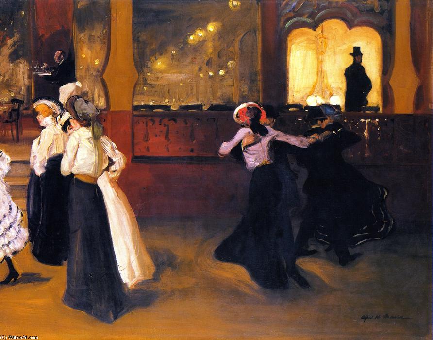 Wikioo.org - The Encyclopedia of Fine Arts - Painting, Artwork by Alfred Henry Maurer - La Bal Bullier