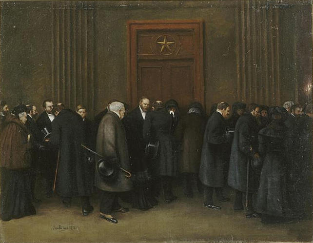 Wikioo.org - The Encyclopedia of Fine Arts - Painting, Artwork by Jean Georges Béraud - Le defile