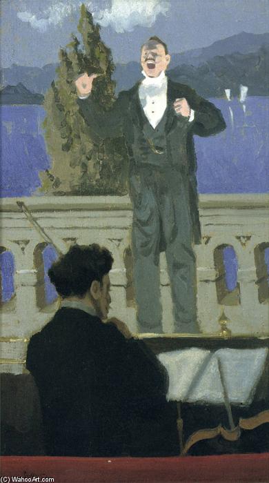 Wikioo.org - The Encyclopedia of Fine Arts - Painting, Artwork by Walter Richard Sickert - Le Lion Comique