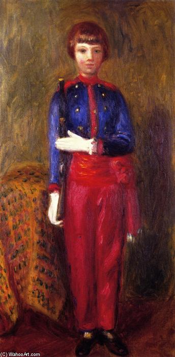 WikiOO.org - Encyclopedia of Fine Arts - Maalaus, taideteos William James Glackens - Lenna as Toy Soldier