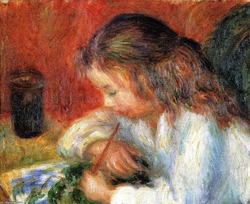 Wikioo.org - The Encyclopedia of Fine Arts - Painting, Artwork by William James Glackens - Lenna Painting