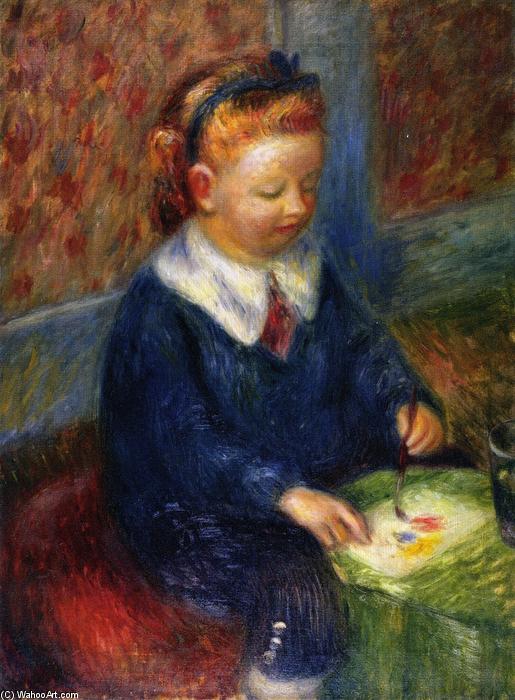 Wikioo.org - The Encyclopedia of Fine Arts - Painting, Artwork by William James Glackens - Lenna Painting